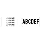 CombiCraft Stempel 75x38mm met eigen tekst - per stuk