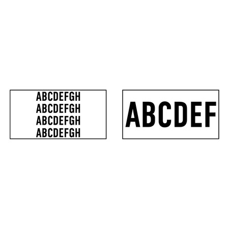 CombiCraft Stempel 75x38mm met eigen tekst - per stuk