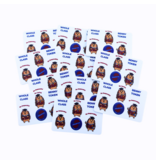CombiCraft Rechthoekige plastic munten 64x42mm met jouw eigen ontwerp - per 100 stuks
