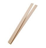 CombiCraft Blanco houten verfstok 258x16mm - per 10 stuks