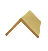 CombiCraft Aluminium tafelbordje Fortis 100x40mm goud met eigen ontwerp - per stuk