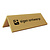 CombiCraft Aluminium tafelbordje Fortis 160x50mm goud