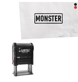 CombiCraft Stempel monster 27x10mm - per stuk