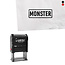 CombiCraft Stempel monster 27x10mm - per stuk