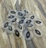 CombiCraft Transparante plastic munten met jouw eigen bedrukking vanaf 3000 stuks - per 1000 stuks