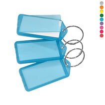 Openklapbare sleutellabels 60x27mm - 100 stuks