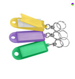 CombiCraft Actie: Openklapbare sleutellabels 60x22mm kleurenmix - per 15 stuks