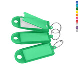 CombiCraft Openklapbare sleutellabels 60x22mm met sleutelring - per 100 stuks