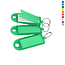 CombiCraft Openklapbare sleutellabels 60x22mm met sleutelring - per 100 stuks