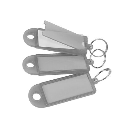 CombiCraft Openklapbare sleutellabels 60x22mm met sleutelring - per 100 stuks