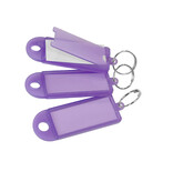 CombiCraft Openklapbare sleutellabels 60x22mm met sleutelring - per 100 stuks