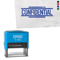 Stempel 58x22mm Confidential