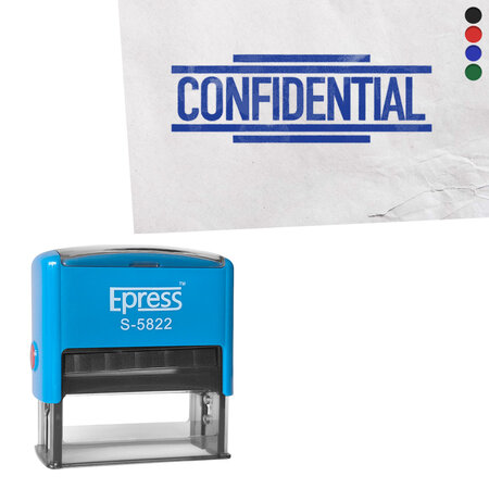 CombiCraft Stempel confidential 58x22mm - per stuk