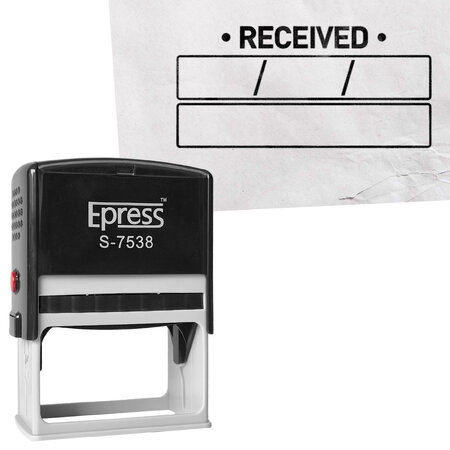 CombiCraft Stempel received 75x38mm - per stuk