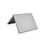 CombiCraft Blanco aluminium tafelbordje Fortis 50x40mm zilver - per stuk