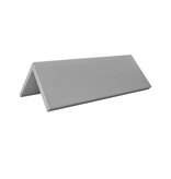 CombiCraft Blanco aluminium tafelbordje Fortis 100x40mm zilver - per stuk
