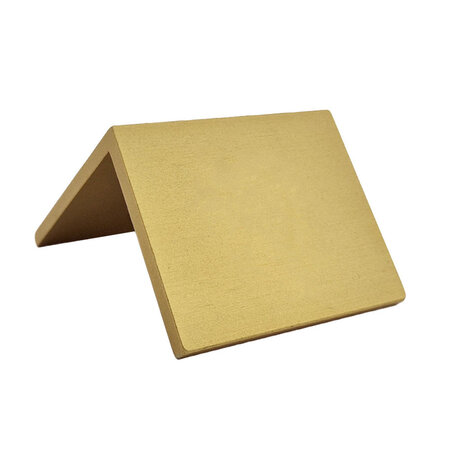 CombiCraft Blanco aluminium tafelbordje Fortis 60x50mm goud - per stuk