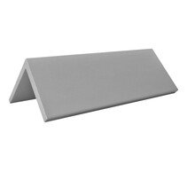 Aluminium tafelbordje Fortis 160x50mm zilver