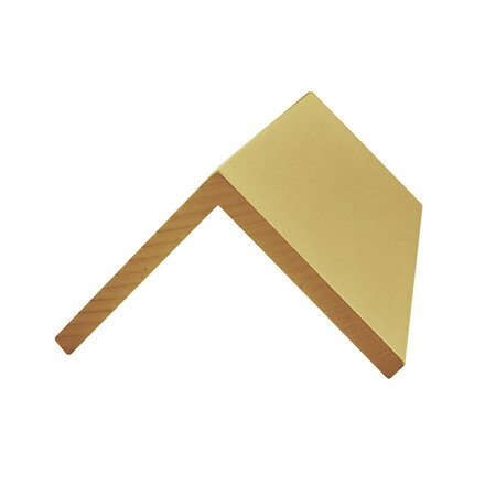 CombiCraft Blanco aluminium tafelbordje Fortis 100x40mm goud - per stuk