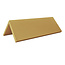 CombiCraft Blanco aluminium tafelbordje Fortis 160x50mm goud - per stuk