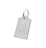 CombiCraft Blanco aluminium sleutellabel 30x50mm - per stuk
