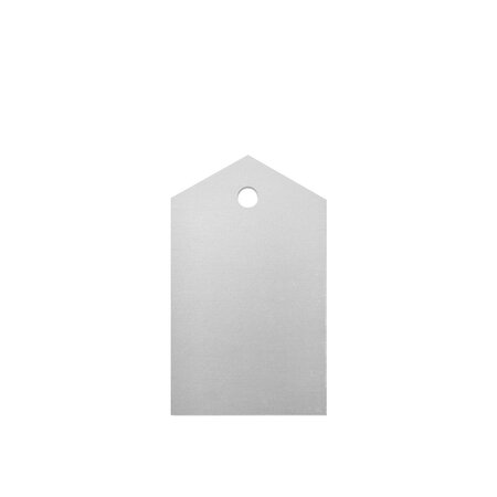 CombiCraft Blanco aluminium sleutellabel 30x50mm - per stuk