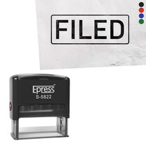 Stempel 58x22mm Filed