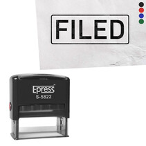 Stempel 58x22mm Filed