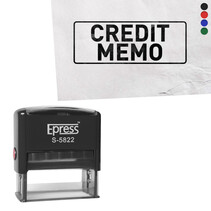 Stempel 58x22mm Credit memo