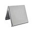CombiCraft Blanco aluminium tafelbordje Elegant 60x55mm zilver - per stuk
