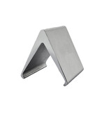 CombiCraft Blanco aluminium tafelbordje Elegant 60x55mm zilver - per stuk