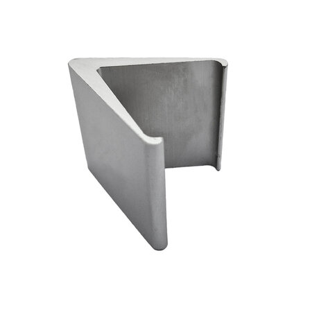 CombiCraft Blanco aluminium tafelbordje Elegant 60x55mm zilver - per stuk