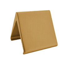 Aluminium tafelbordje Elegant 60x55mm goud