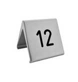 CombiCraft Aluminium tafelnummer Elegant 60x55mm zilver - per stuk