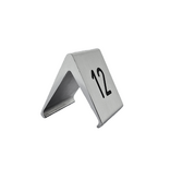 CombiCraft Aluminium tafelnummer Elegant 60x55mm zilver - per stuk