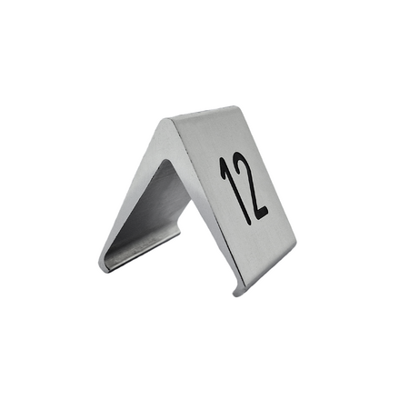 CombiCraft Aluminium tafelnummer Elegant 60x55mm zilver - per stuk