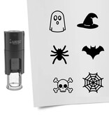 CombiCraft Stempelset halloween Ø10mm - 6 stuks