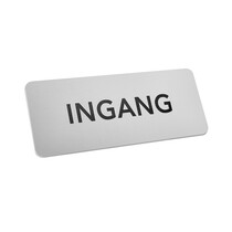 Aluminium deurbordje ingang
