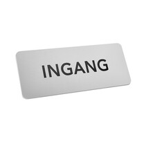 Aluminium deurbordje ingang