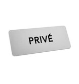 CombiCraft Aluminium deurbordje privé 150x60mm - per stuk