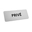 CombiCraft Aluminium deurbordje privé 150x60mm - per stuk