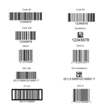 CombiCraft HDPE sleufetiketten 273,5x59mm met eigen ontwerp, barcode en afscheurstrook - per 100 stuks