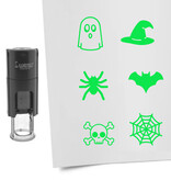 CombiCraft Stempelset halloween Ø10mm - 6 stuks