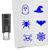 CombiCraft Stempelset halloween Ø10mm - 6 stuks