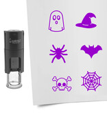 CombiCraft Stempelset halloween Ø10mm - 6 stuks
