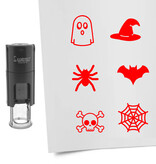 CombiCraft Stempelset halloween Ø10mm - 6 stuks