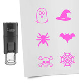 CombiCraft Stempelset halloween Ø10mm - 6 stuks