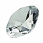 Glazen diamant, doorsnede: 12cm, dikte: 6cm