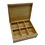 Luxe Bredemeijer Theedoos 6 vaks bamboe, 187x219x73mm