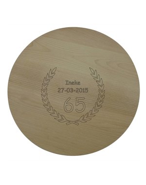  Draaiplateau van beuken, 40cm rond